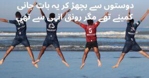 friendship poetry in urdu