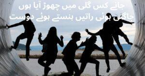 friendship poetry in urdu