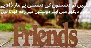friendship poetry in urdu