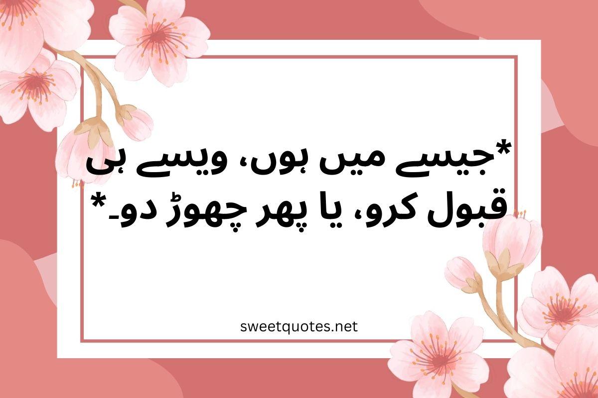 Whatsapp status in Urdu one line