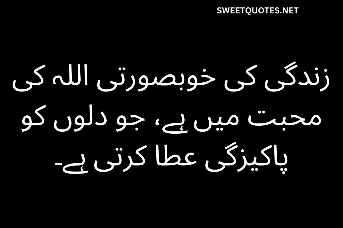 Islamic Quotes About Life in Urdu