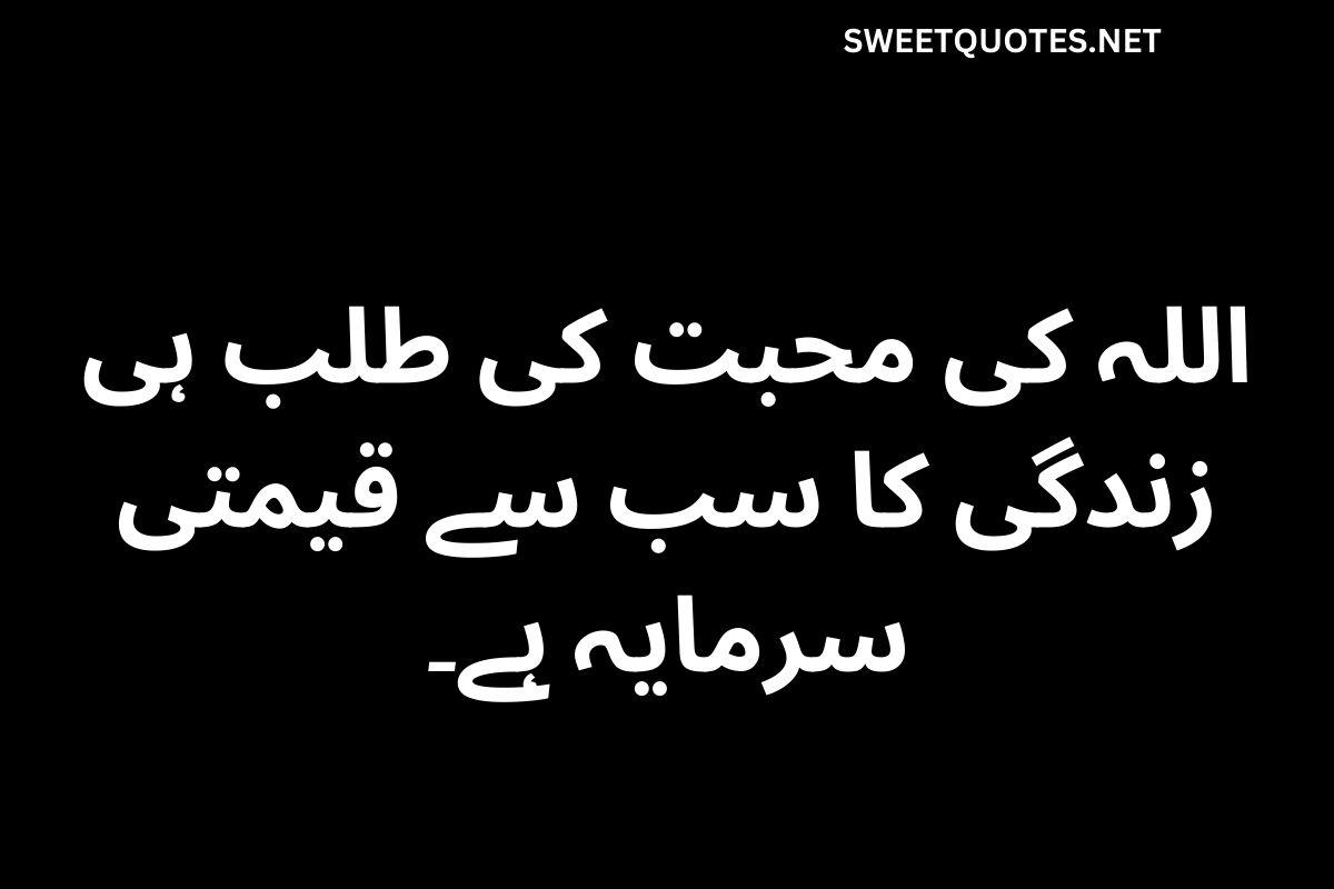 Islamic Quotes About Life in Urdu